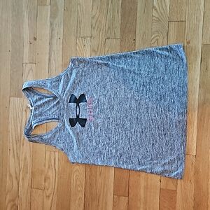 UNDER ARMOUR SWIM TANK TOP GRAY SMALL